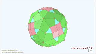 Hexaedro tetrakis de hélice  Propellor tetrakis hexahedron [upl. by Karr]