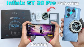 Infinix GT 20 Pro unboxing and gaming test this is gaming phone Mediatek Dimensity 8200 Ultimate CPU [upl. by Nuavahs]