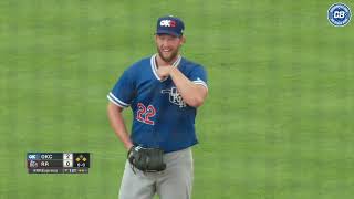 Clayton Kershaw highlights from 2nd rehab start for Oklahoma City Baseball Club [upl. by Aisyle]