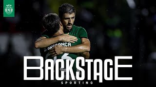 BACKSTAGE SPORTING  CD Olivais e Moscavide x Sporting CP [upl. by Crocker]