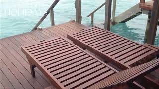 Veligandu Jacuzzi Water Villa Walkthrough [upl. by Imhsar]