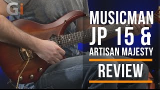 Music Man John Petrucci JP15 amp Artisan Majesty Guitar Review  Guitar Interactive Magazine [upl. by Rosemare]