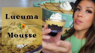 🤤Lucuma Mousse  ❤️ Peruvian Dessert Recipes  peruviandesserts lucuma peruvianfood [upl. by Eirrahs]