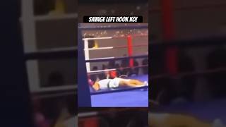 💥🥊 Shotgun jab and the left hook to finish the fight 👊🏽👀 Boxing Shorts Short BoxingWise [upl. by Enalb319]