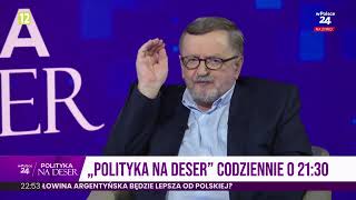 POLITYKA NA DESER  Krzysztof Feusette i Stanisław Janecki 16092024 cz3 [upl. by Adnilreb711]