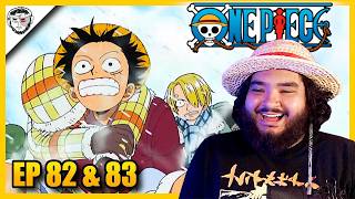 THE DRUM ISLAND AVALANCHE  First Time Watching One Piece 82 amp 83 [upl. by Hendrix]