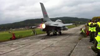 F16 Full Afterburner  11 litres fuel per second [upl. by Reddy]