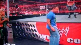 wwe raw santino trying to do melinas entrance [upl. by Aiekat]