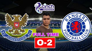 Rangers vs St Johnstone Live Streaming  Scottish Premiership  St Johnstone vs Rangers Live [upl. by Ilatan968]