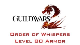 Guild Wars 2 Order of Whispers Level 80 Armor Vendor [upl. by Korrie]