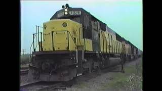 Tape 25B Vintage Railnerd JulSep 1987 Misc Twin Cities and Saunders WI Action [upl. by Occer9]