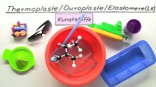 Thermoplaste Duroplaste Elastomere Ihre Eigenschaften und ihre wichtigsten Vertreter LK [upl. by Clapper]