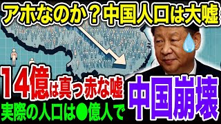 【衝撃】中国人口14億人は大嘘！全てが嘘のデータが発覚で世界が失笑！ [upl. by Lessirg852]