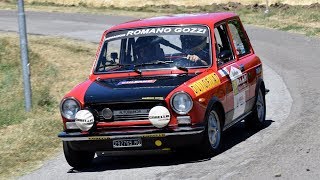 Autobianchi A112 Abarth 58 hp  Rally action sound amp on board [upl. by Hsirt]