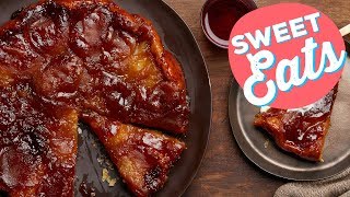 How to Make a Tarte Tatin UpsideDown Tart  Food Network [upl. by Hart]