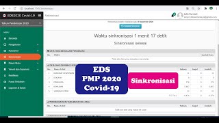 Cara Sinkronisasi EDS PMP 2020 Covid 19 [upl. by Eupheemia]