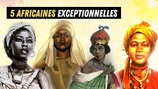 5 Femmes Africaines qui ont défié la colonisation en Afrique [upl. by Hylan]