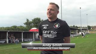 Cinderford Town v Cardiff Met goals and post match reaction pre season 13th July 2019 0 [upl. by Ichabod]