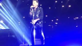 Le Pénitencier  Johnny Hallyday  Rester Vivant Tour  Rouen  22032016 [upl. by Jacobina]