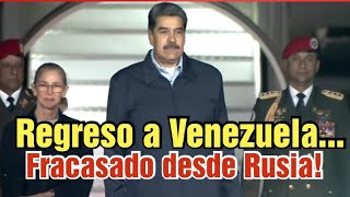 esto dijo Nicolás maduro a su Regreso de Rusia a Venezuela [upl. by Adnohs]