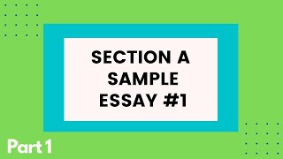 A VCE Text Response Essay  Wordsworths Poetry Analysis  Part 1  Raw 50 English [upl. by Mildrid]