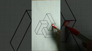 3D drawing  3D pencil drawing  draw art [upl. by Inattirb]