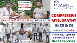 Cervical Myelopathy  Compression of Spinal Cord  Best Physiotherapy Treatment in Lucknow INDIA [upl. by Agata]