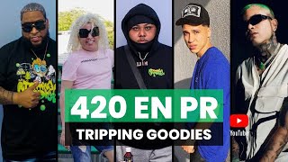 420 EN PUERTO RICO  MACO LA LEYENDA RAYNEL BURBUPR GREEN COOKIE J ABDIEL TRIPPING GOODIES [upl. by Susan297]