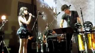 Somebody That I Used To Know Live  Gotye and Kimbra April 2 Michigan [upl. by Joell]