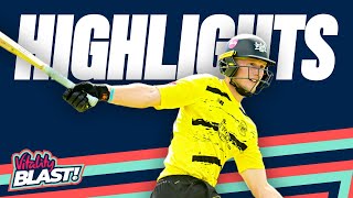 Last Ball Thriller  Somerset v Gloucestershire  Highlights  Vitality Blast 2024 [upl. by Gould]