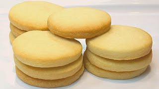 3 Ingredient Shortbread Cookies  Easy and Delicious Shortbread Cookies [upl. by Arnold]