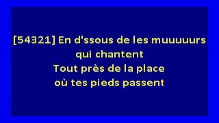 Patrick Watson – Je te laisserai des mots karaoke [upl. by Ruddy]