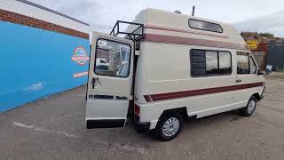 F78xel 1989 RENAULT TRAFIC AS CAMPER [upl. by Llib]