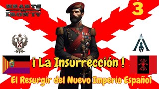 🇪🇸 Campaña España Carlista 🇪🇸  3 HOI 4 Ucronía Narrada Hearts Of Iron IV [upl. by Carolina459]