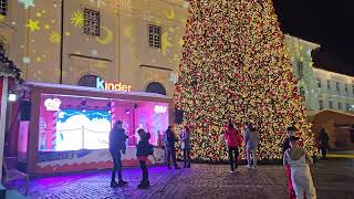 Experience the Magic of Sibiu Christmas Market 2023 in Romania Piata Mare Targ de Craciun Sibiu [upl. by Caryl]