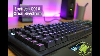 Recensione Tastiera Meccanica Logitech G910 Orion Spectrum Amore a prima svista [upl. by Mcclure]