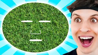 I Made A Grass Face Mask [upl. by Wernher857]