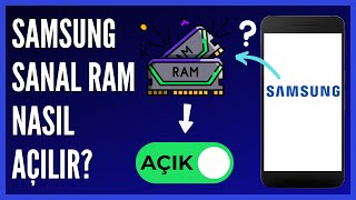 Samsung Telefonlarda Sanal Ram Nasıl Açılır  Ram Yükseltme [upl. by Etterb]