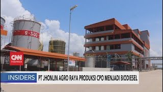 PT Jhonlin Agro Raya Produksi CPO Menjadi Biodiesel [upl. by Anirda]