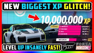 How to Level Up INSANELY FAST in Forza Horizon 5  BIGGEST INFLUENCEXP GLITCH 2024 [upl. by Eceinal]