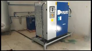 installation complete compresseurs air DRM40 30KW ceccato PowerAir [upl. by Notsnorb]