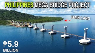 The Longest Sea Crossing Bridge in Calabarzon quotAng Pangarap na Tulayquot [upl. by Mun]