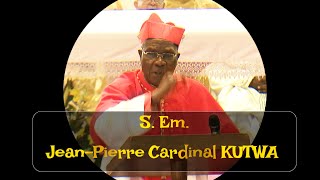 S Em JeanPierre Cardinal KUTWA à la messe de Possession Canonique de Mgr Ignace BESSI DOGBO [upl. by Quenna]