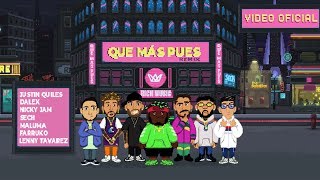 Sech Justin Quiles Maluma Nicky Jam Farruko Dalex Lenny Tavárez  Que mas pues LETRA [upl. by Animsaj593]