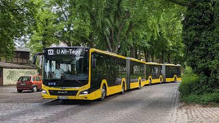 Berlin BusAussetzermitfahrt 15 auf dem 133 von AltHeiligensee bis U AltTegel [upl. by Clippard]