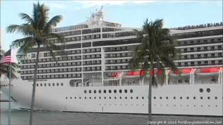 MSC Poesia quotMoody Blues Cruisequot Departs Port Everglades 3202013 [upl. by Aynot169]