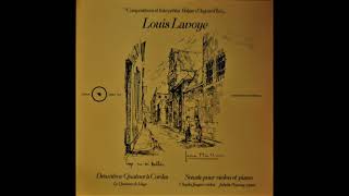 Charles Jongen Juliette Poumay – Louis Lavoye Sonate Pour Violon Et Piano [upl. by Rickard634]