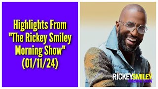 Highlights From quotThe Rickey Smiley Morning Showquot 011124 [upl. by Macmullin761]