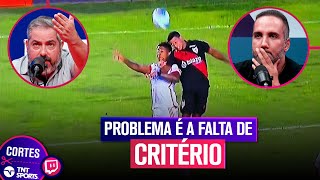 REAGIMOS AO VIVO POLÃŠMICO PÃŠNALTI MARCADO PRO FLAMENGO quotESSE FOI UM ERRO CLARO PRO VAR CHAMARquot [upl. by Fara]