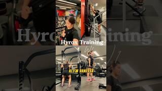 W1 Training Diary Hyrox Stockholm Hyrox Training Gym Running [upl. by Thebazile]